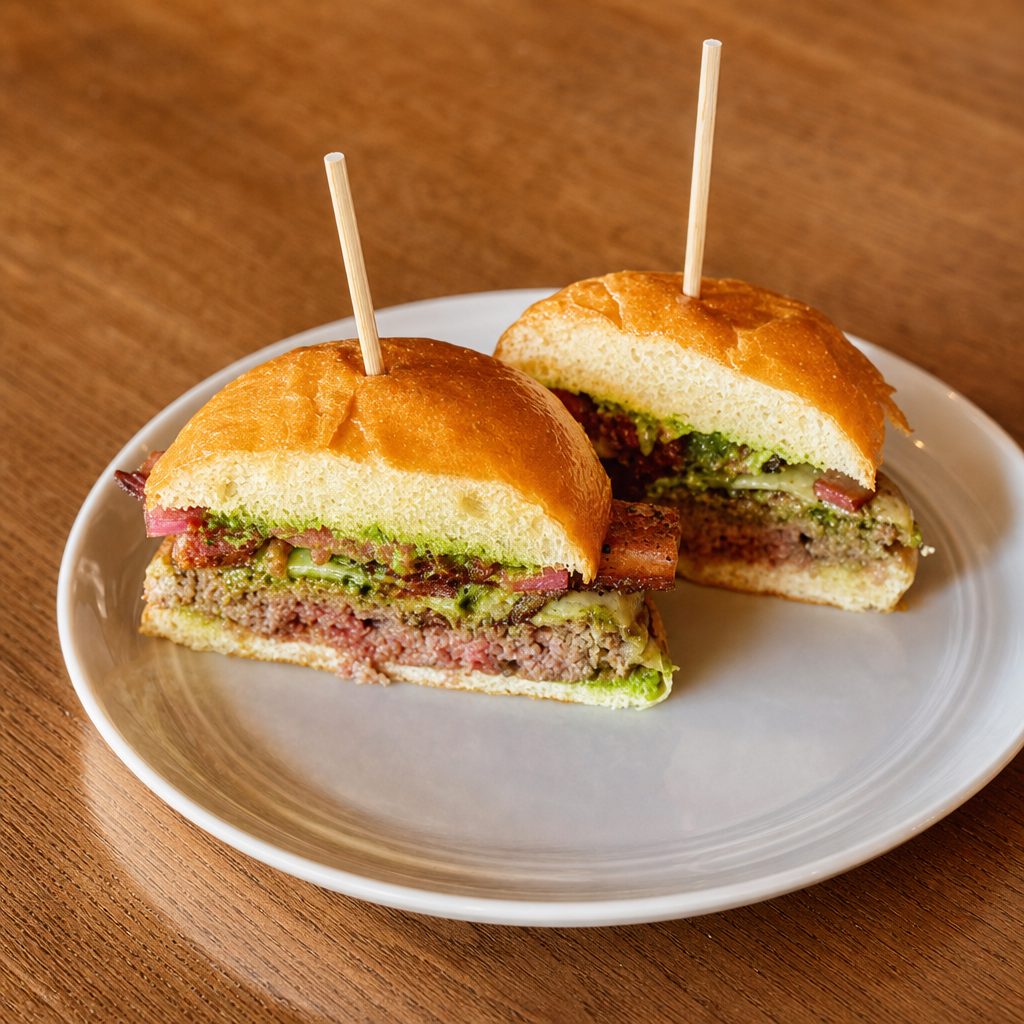 Truffle burger.