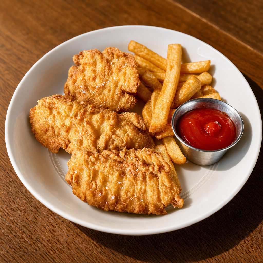 Kids Chicken Tenders.