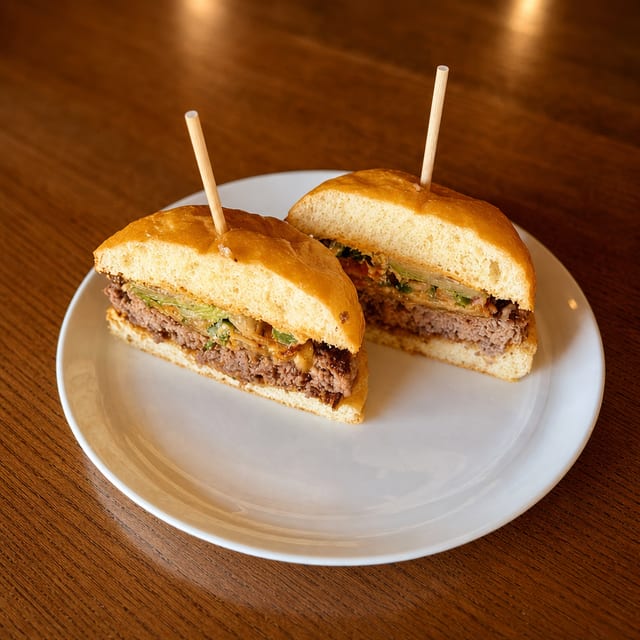 Santa Fe burger.