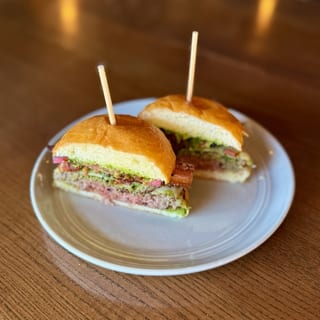Truffle burger